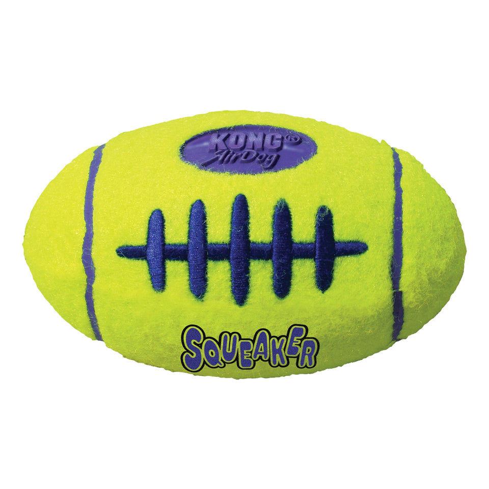 KONG Air Dog Squeaker Football Dog Toy Medium