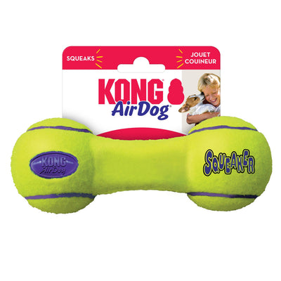 KONG Air Dog Squeaker Dumbbell Dog Toy Medium