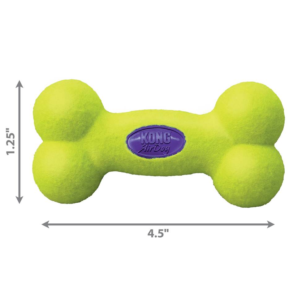 KONG AirDog Squeaker Bone Dog Toy - Small, view 4