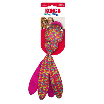 KONG Wubba Finz Dog Toy Pink Large