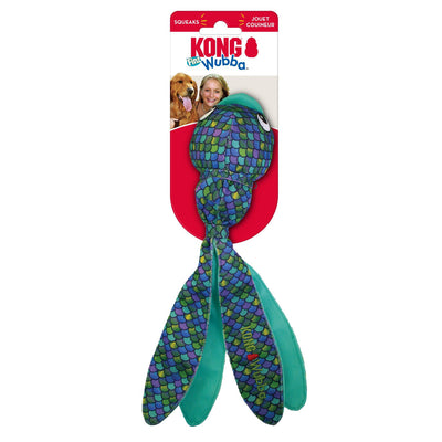 KONG Wubba Finz Dog Toy, Blue Small