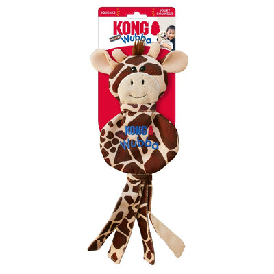 KONG Wubba No Stuff Dog Toy Giraffe Large
