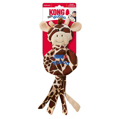 KONG Wubba No Stuff Dog Toy Giraffe Large