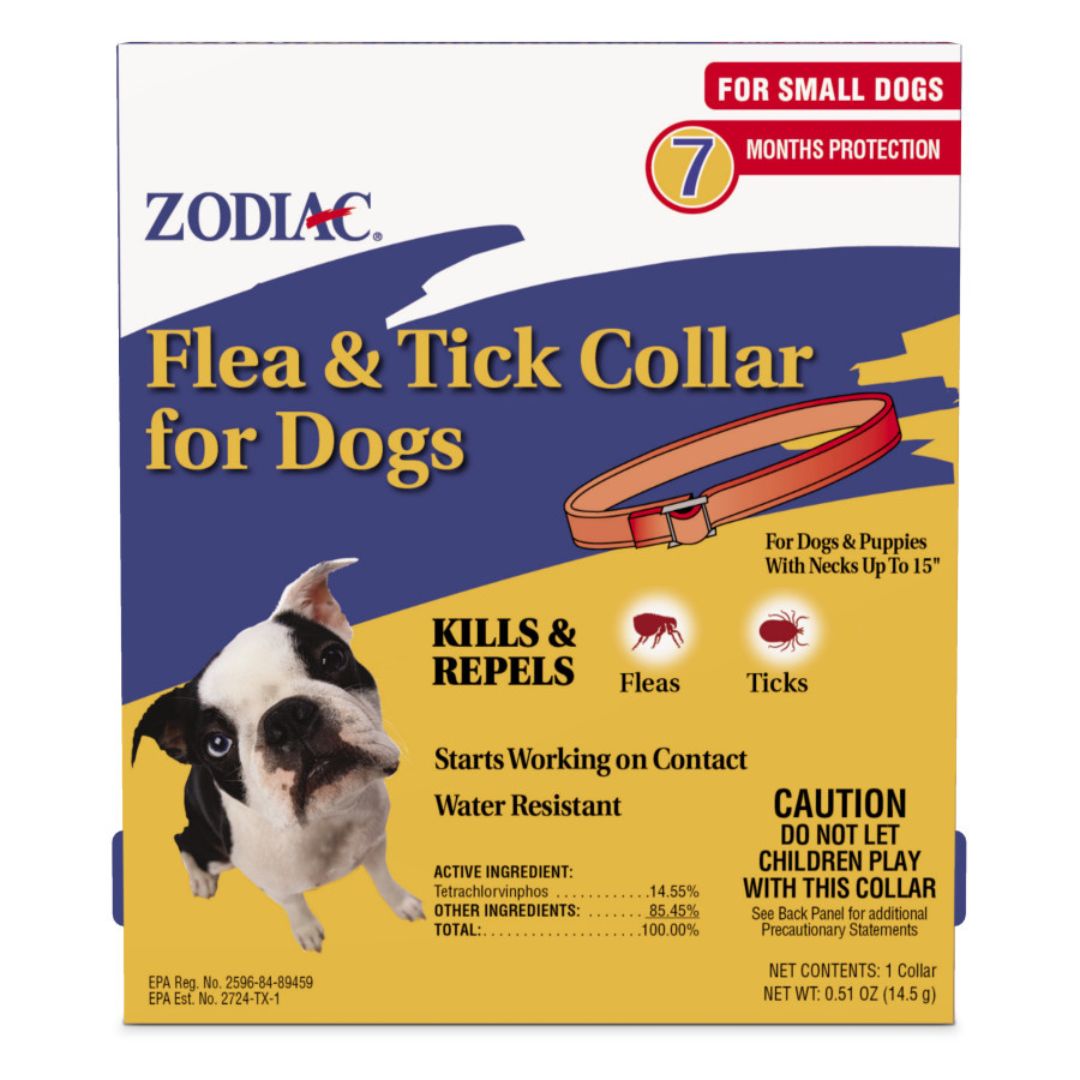 Zodiac Flea and Tick Dog Collar for Dogs Small