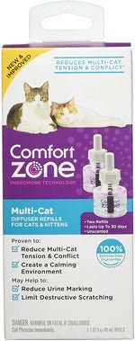 Comfort Zone Comfort Zone Multi Cat Calming Diffuser Refills 1pack 1ea/2 pk - Pets Perfect