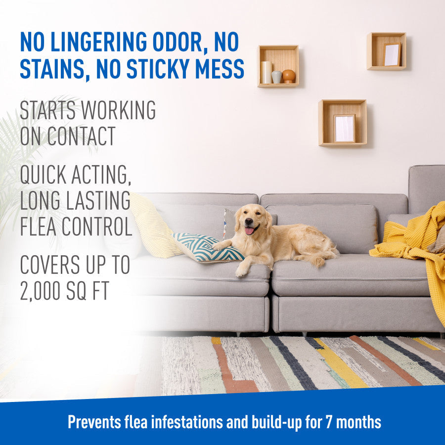 Adams Plus Flea Tick Carpet Spray, For Indoor Use 16 oz