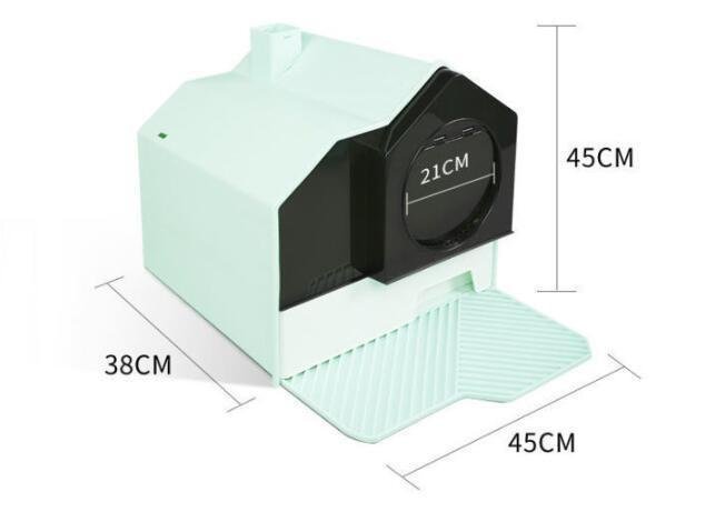 Enclosed Pet Oasis: The Ultimate Odor - Free Cat Litter Box - Pets Perfect