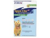 Zodiac Spot On Plus Flea Tick Control for Cats 1ea/5 Lbs And Over, 4 pk - Pets Perfect
