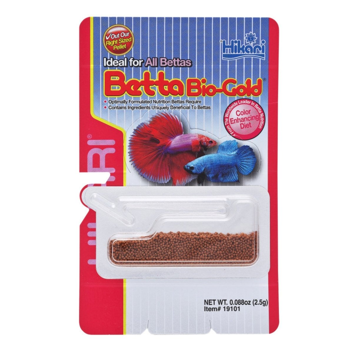 Hikari USA Betta BioGold Pellets Fish Food 1ea/0.088 oz - Pets Perfect