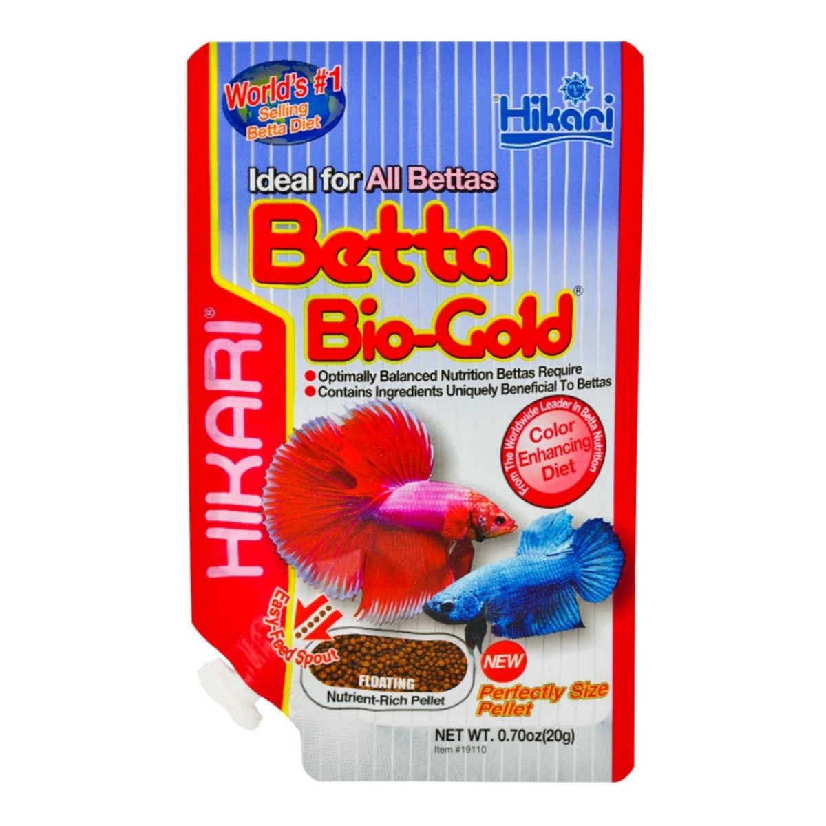 Hikari USA Betta BioGold Pellets Fish Food 1ea/0.7 oz - Pets Perfect