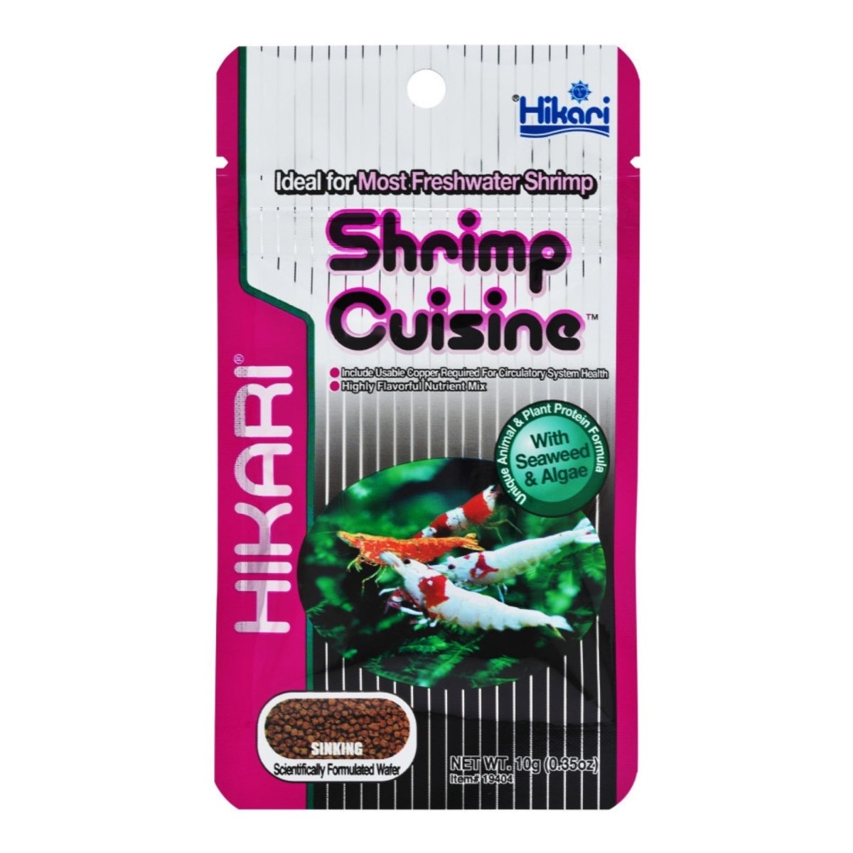 Hikari USA Shrimp Cuisine Pellets Fish Food 1ea/0.35 oz - Pets Perfect