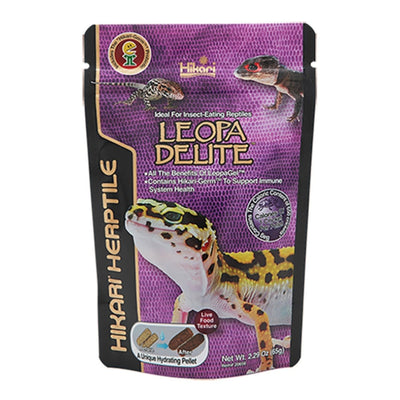 Hikari Herptile Leopa Delite Dry Reptile Food for Larger Geckos, 65 g