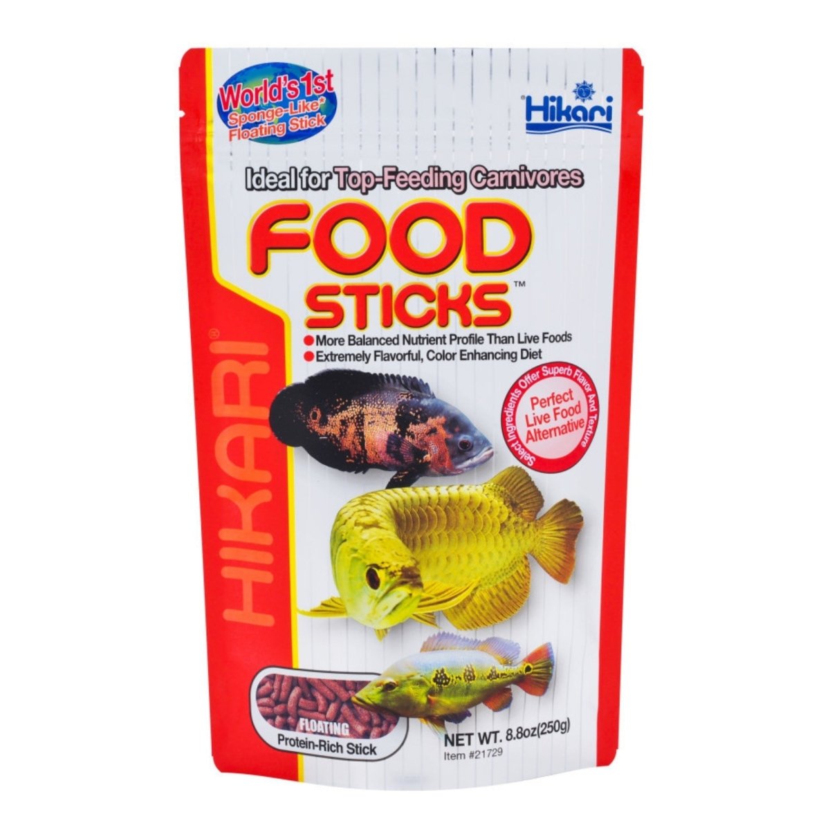 Hikari USA Food Sticks Floating Fish Food 1ea/8.8 oz - Pets Perfect