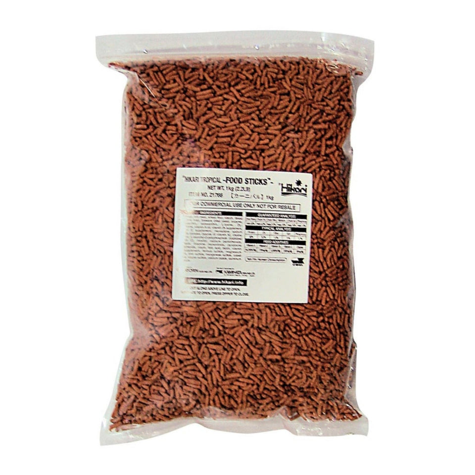 Hikari USA Food Sticks Floating Fish Food 2.2 lb