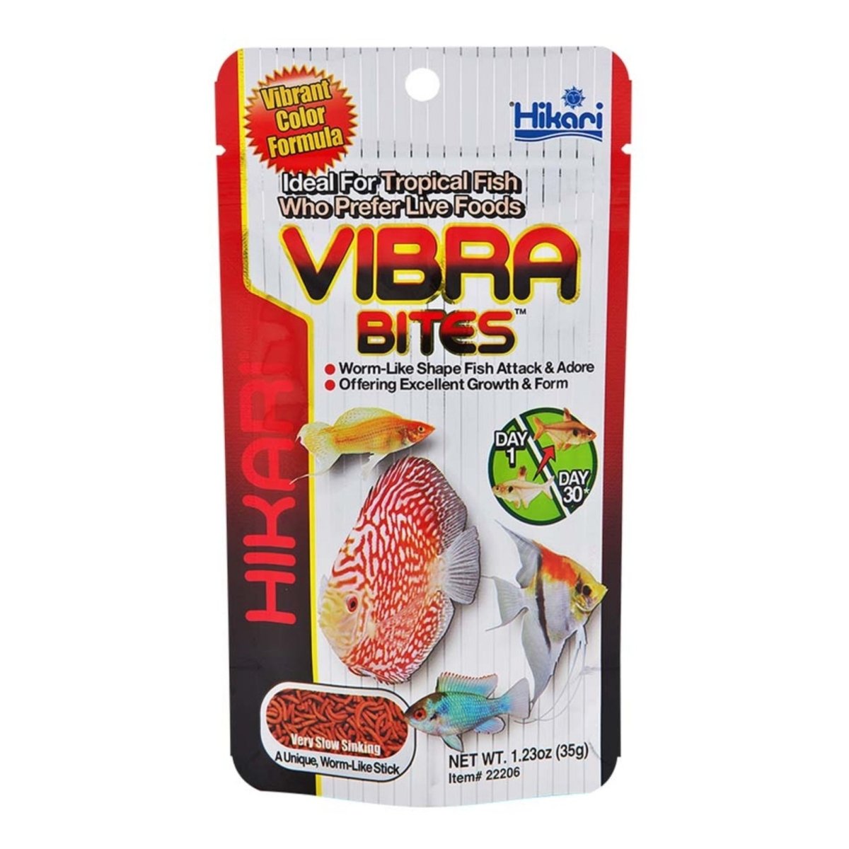 Hikari USA Vibra Bites Tropical Fish Food 1ea/1.23 oz - Pets Perfect