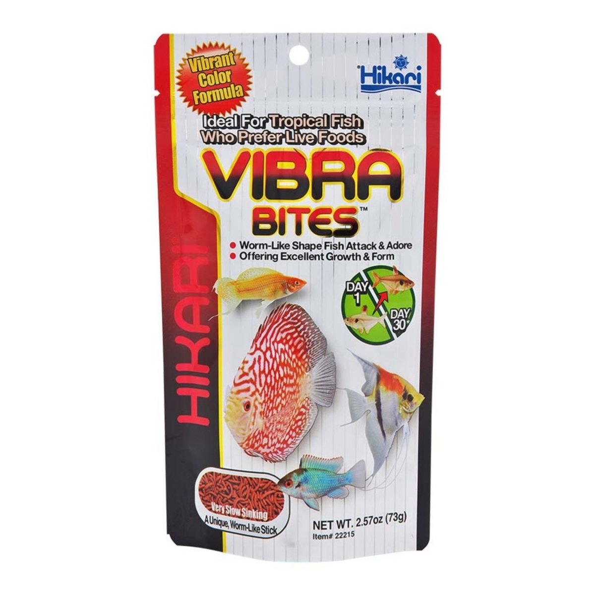 Hikari USA Vibra Bites Tropical Fish Food 1ea/2.57 oz - Pets Perfect