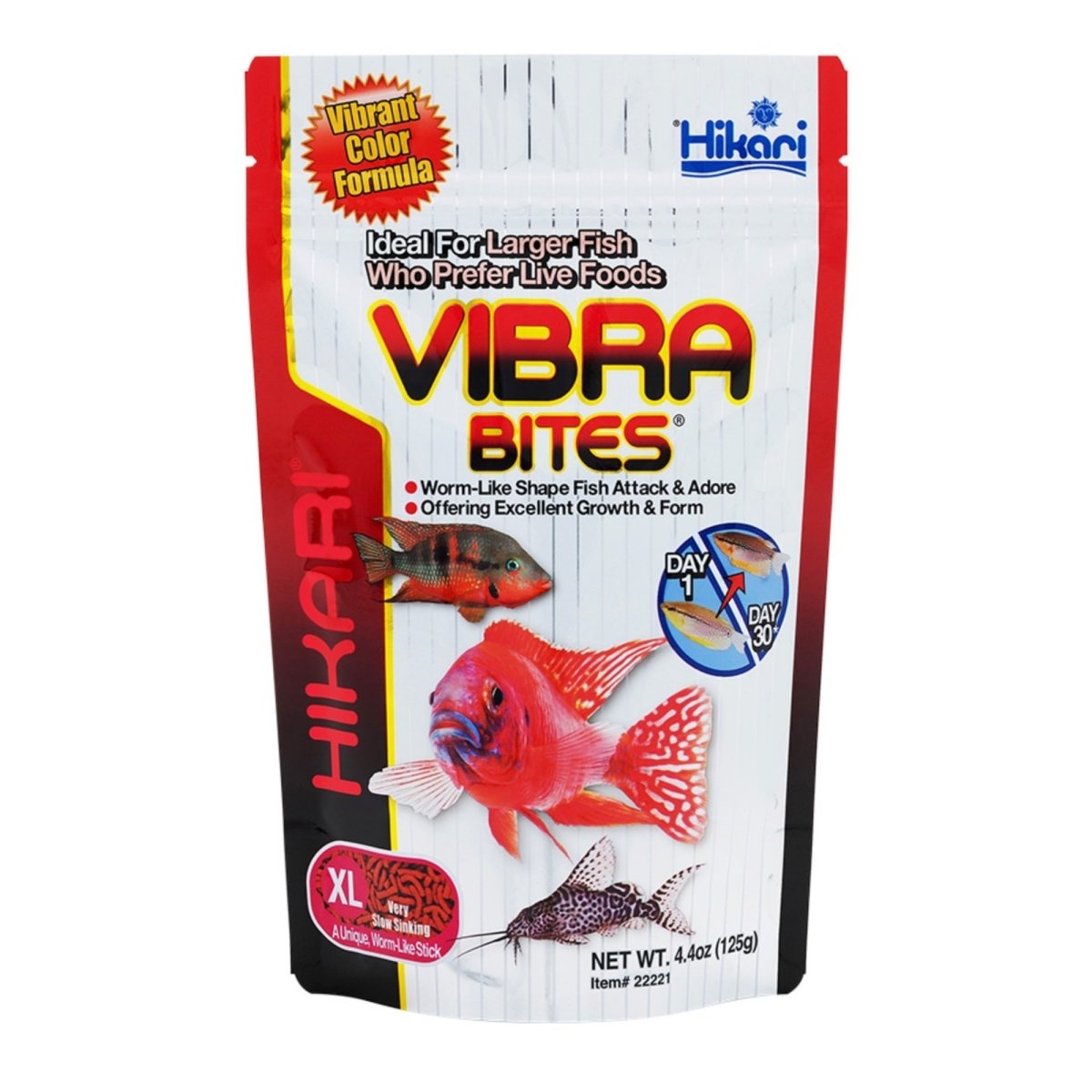 Hikari USA Vibra Bites Tropical Fish Food 1ea/4.4 oz, XL - Pets Perfect