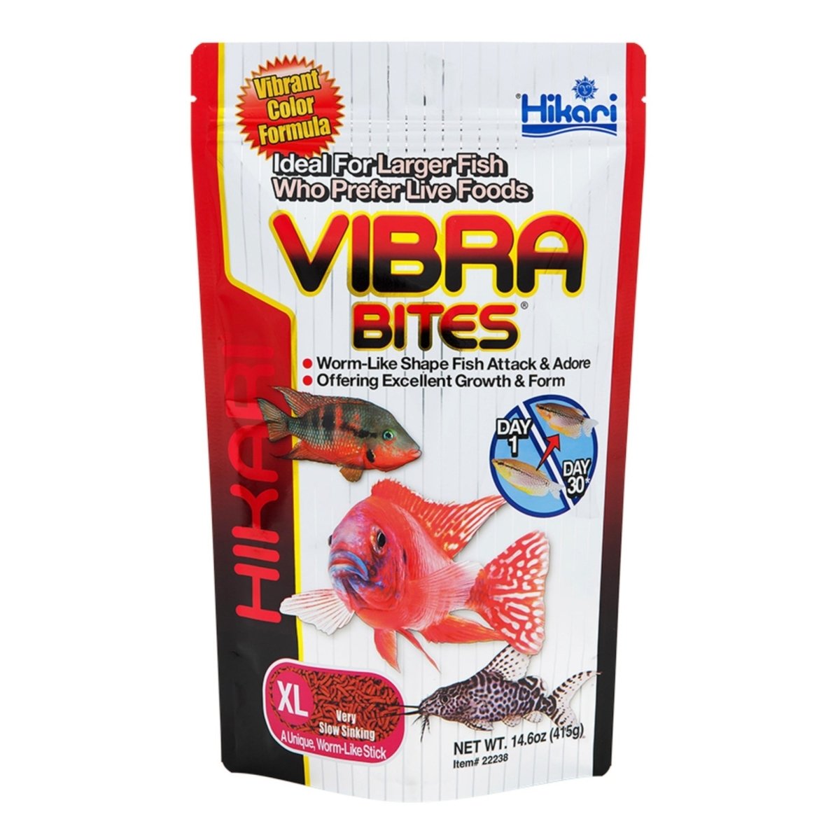 Hikari USA Vibra Bites Tropical Fish Food 1ea/14.6 oz, XL - Pets Perfect