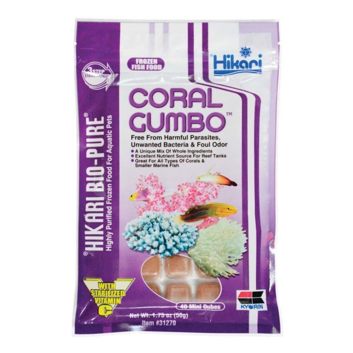 Hikari USA Coral Gumbo Food 1ea/1.75 oz. - Pets Perfect