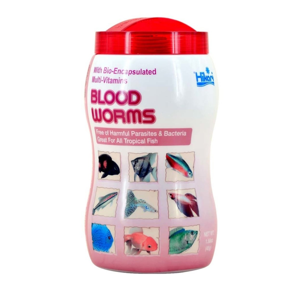 Hikari USA BioPure Bloodworms Freeze Dried Fish Food 1ea/1.58 oz - Pets Perfect