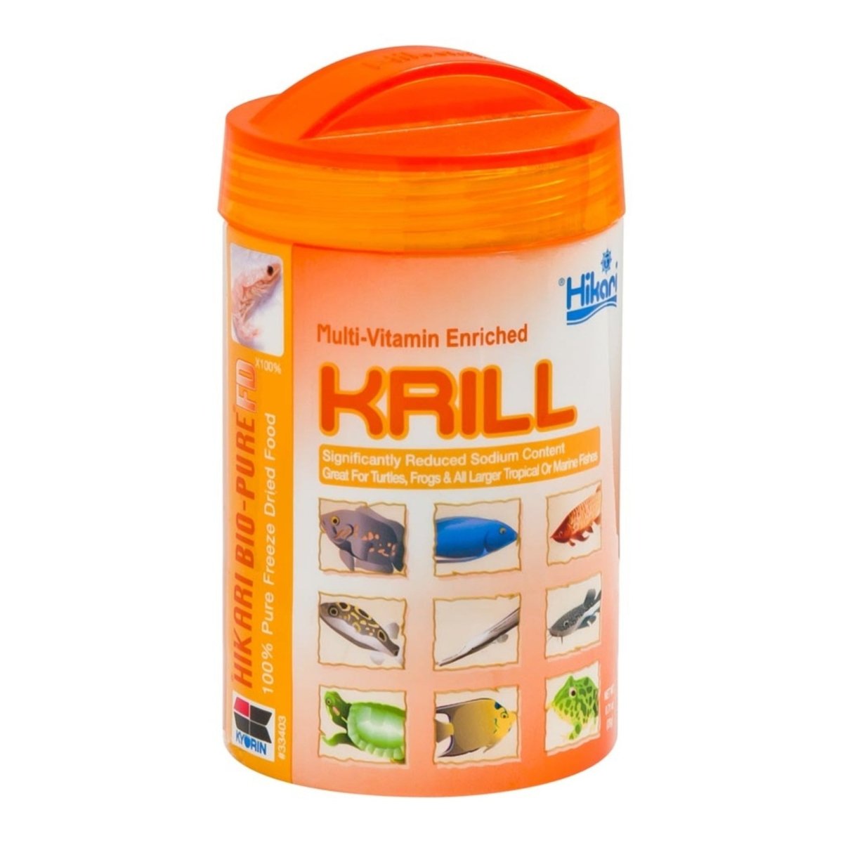 Hikari USA BioPure Krill Freeze Dried Fish Food 1ea/0.71 oz - Pets Perfect