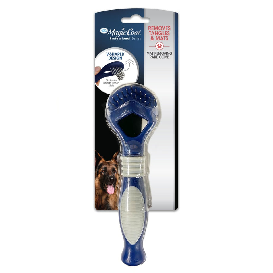 Four Paws Magic Coat Dog Dematting Rake Comb, view 10