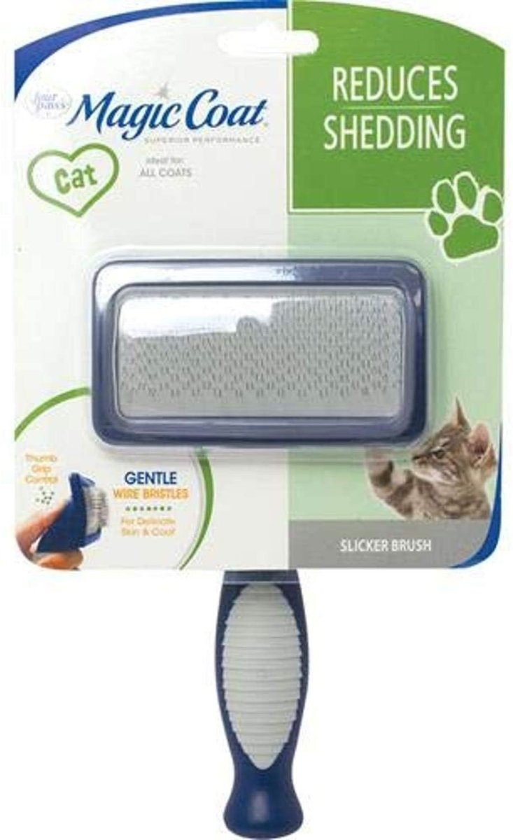 Four Paws Magic Coat Cat Slicker Brush 1ea/One Size - Pets Perfect