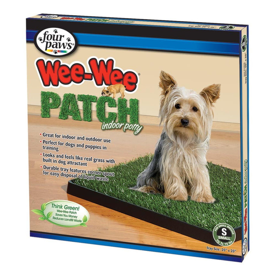 Four Paws WeeWee Dog Grass Patch Tray, 20 in x 20 in 6 ct