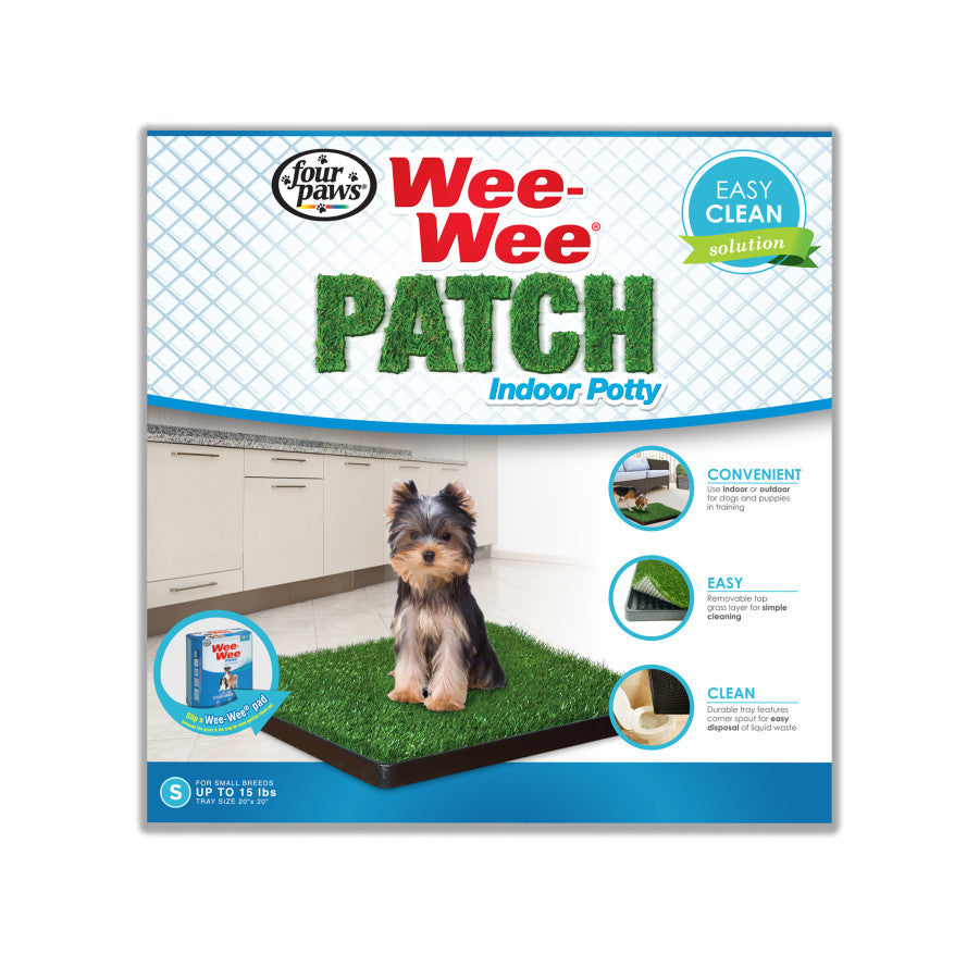 Four Paws WeeWee Dog Grass Patch Tray, 20 in x 20 in 6 ct