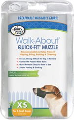 Four Paws QuickFit Dog Muzzle 1ea/XS 1 ct - Pets Perfect