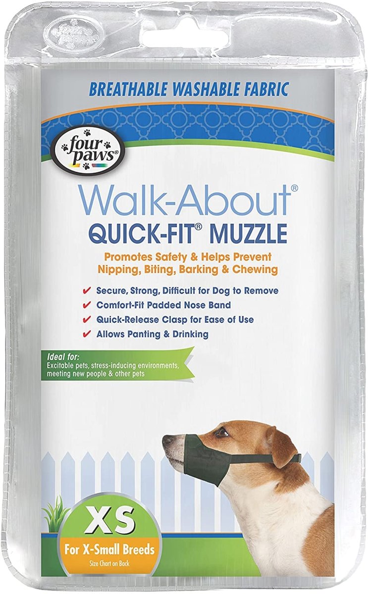 Four Paws QuickFit Dog Muzzle 1ea/XS 1 ct - Pets Perfect