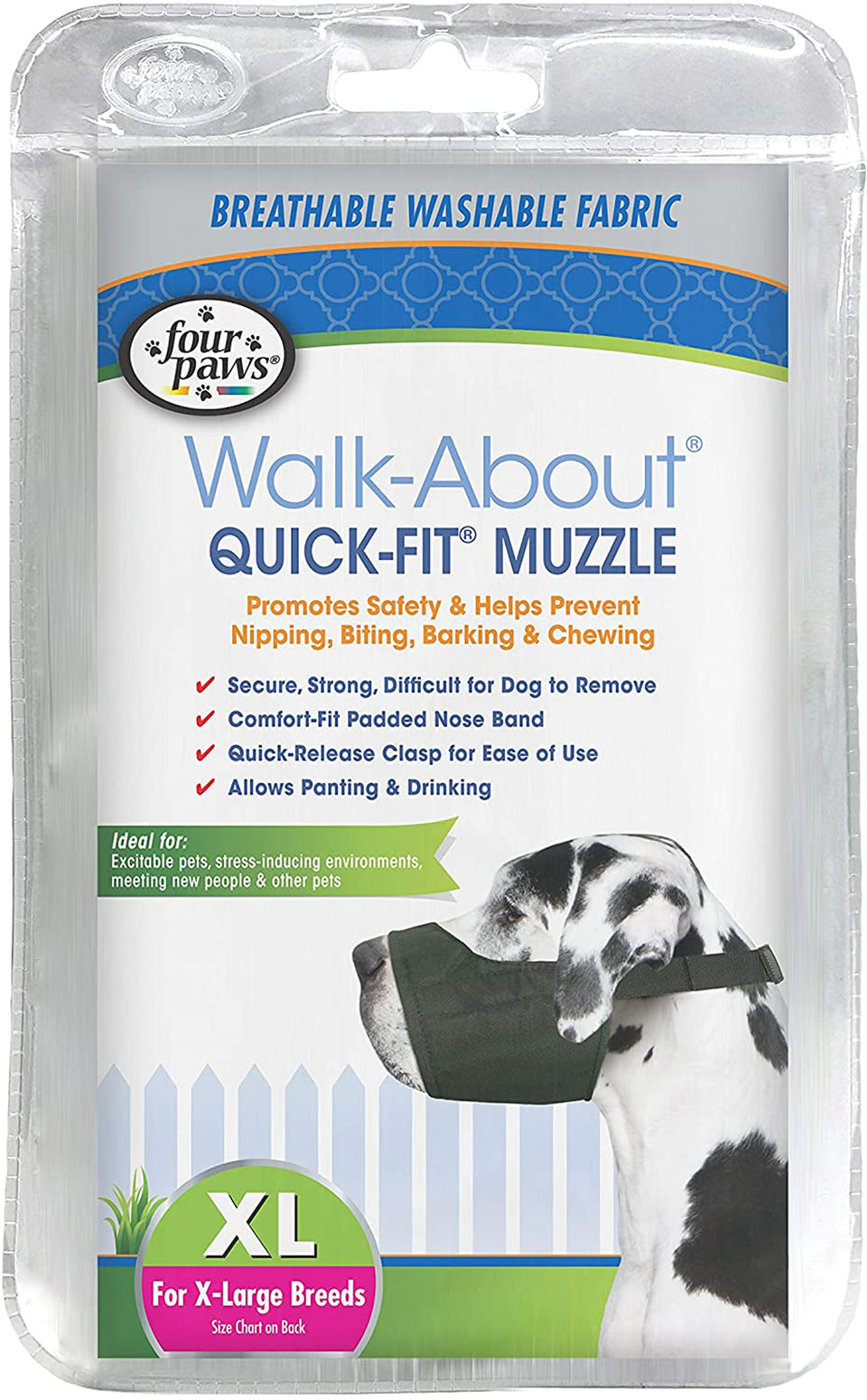 Four Paws QuickFit Dog Muzzle X-Large 1 ct