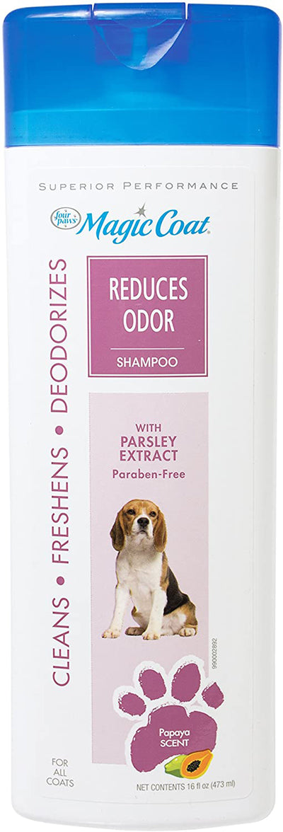 Four Paws Magic Coat Reduces Odor Dog Shampoo Reduces Odor Dog Shampoo