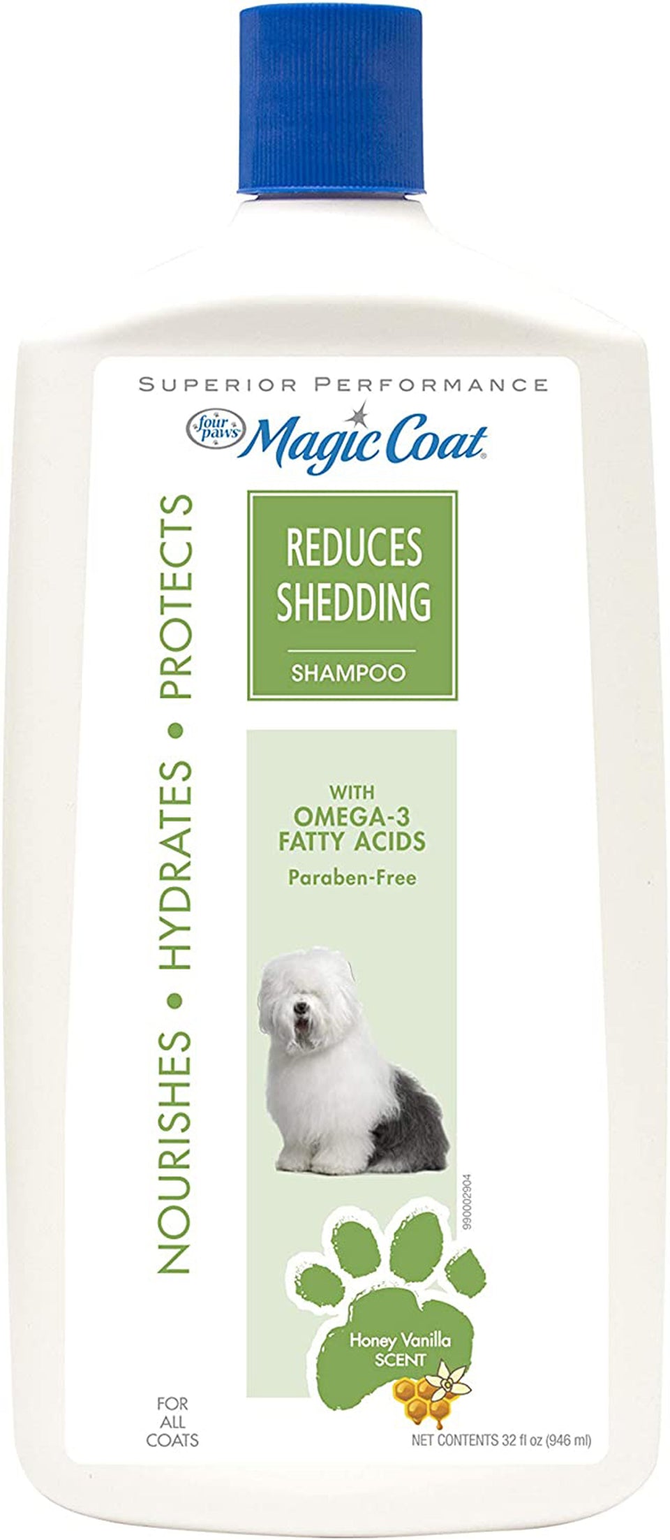 Four Paws Magic Coat Reduces Shedding Shampoo for Dogs Reduces