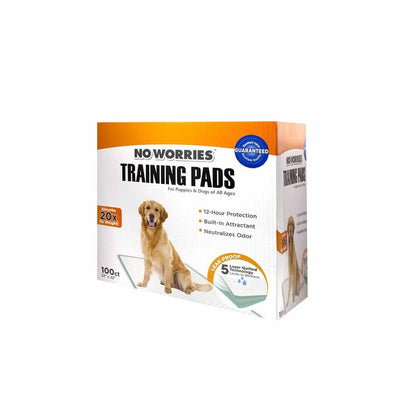 Four Paws No Worries 12Hour Dog Training Pads 22 inx22 in 100 ct