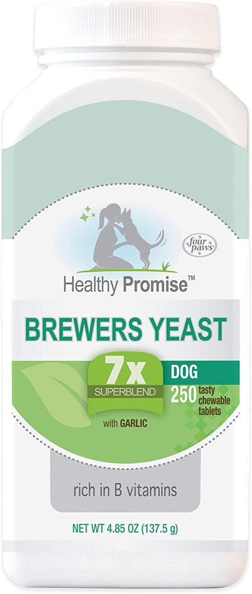 Four Paws Healthy Promise Brewers Yeast for Dogs 1ea/4.85 oz 250 ct - Pets Perfect