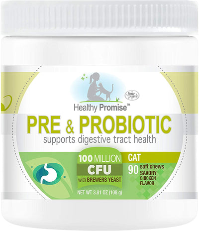 Four Paws Healthy Promise Pre Probiotics For Dogs Savory Chicken, 4.76 oz, 90 ct