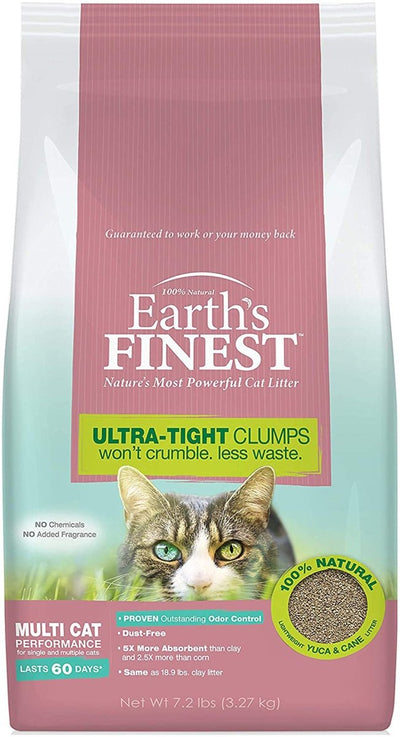 Four Paws Earth’s FINEST Cat Litter, Premium Clumping, Lightweight