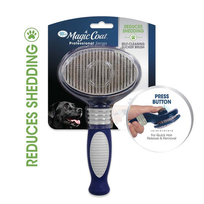 Four Paws Magic Coat Professional Series SelfCleaning Slicker Brush 1 ct