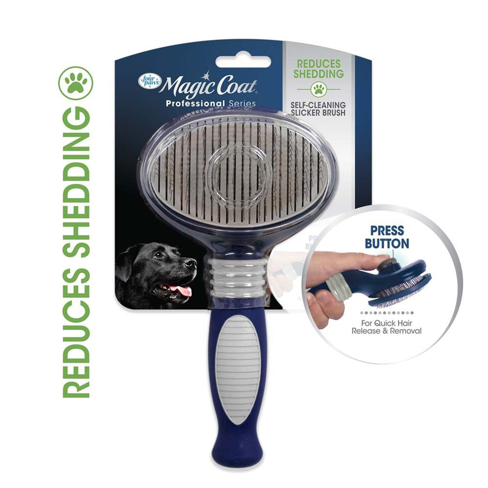 Four Paws Magic Coat Professional Series SelfCleaning Slicker Brush 1 ct