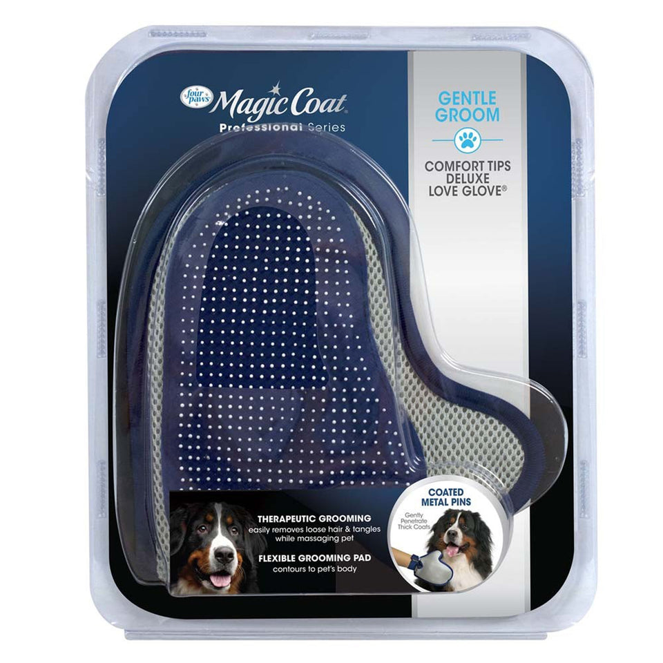Four Paws Magic Coat Professional Series Comfort Tips Deluxe Dog Grooming Glove 1 ct