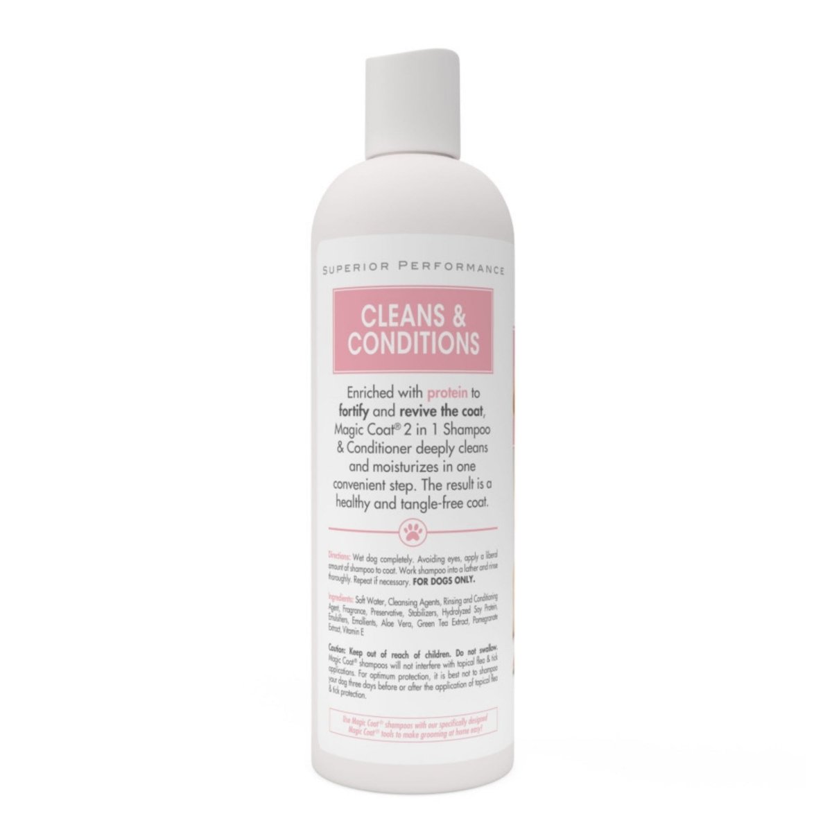 Four Paws Magic Coat Cleanse Conditions 2in1 Dog Shampoo and Conditioner Calming Water, 1ea/16 oz 1 ct - Pets Perfect