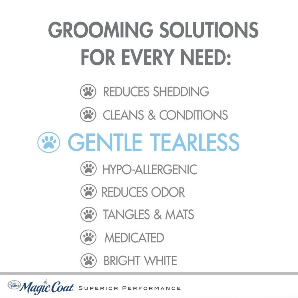 Four Paws Magic Coat Gentle Tearless Dog Shampoo Soft Breeze, 1ea/16 oz 1 ct - Pets Perfect