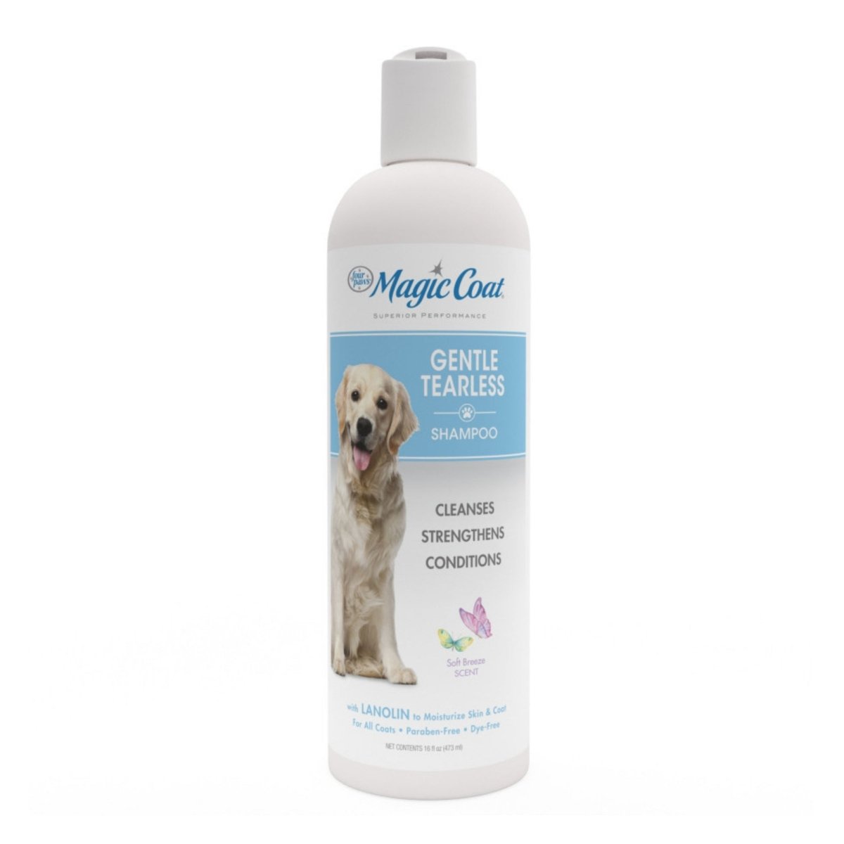 Four Paws Magic Coat Gentle Tearless Dog Shampoo Soft Breeze, 1ea/16 oz 1 ct - Pets Perfect