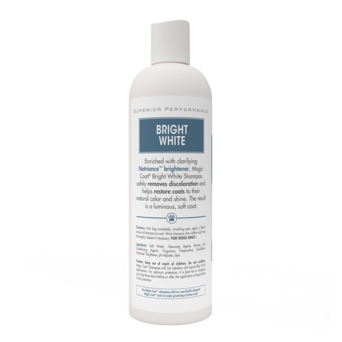 Four Paws Magic Coat Bright White Dog Shampoo Almond Shea Butter, 1ea/16 oz 1 ct - Pets Perfect