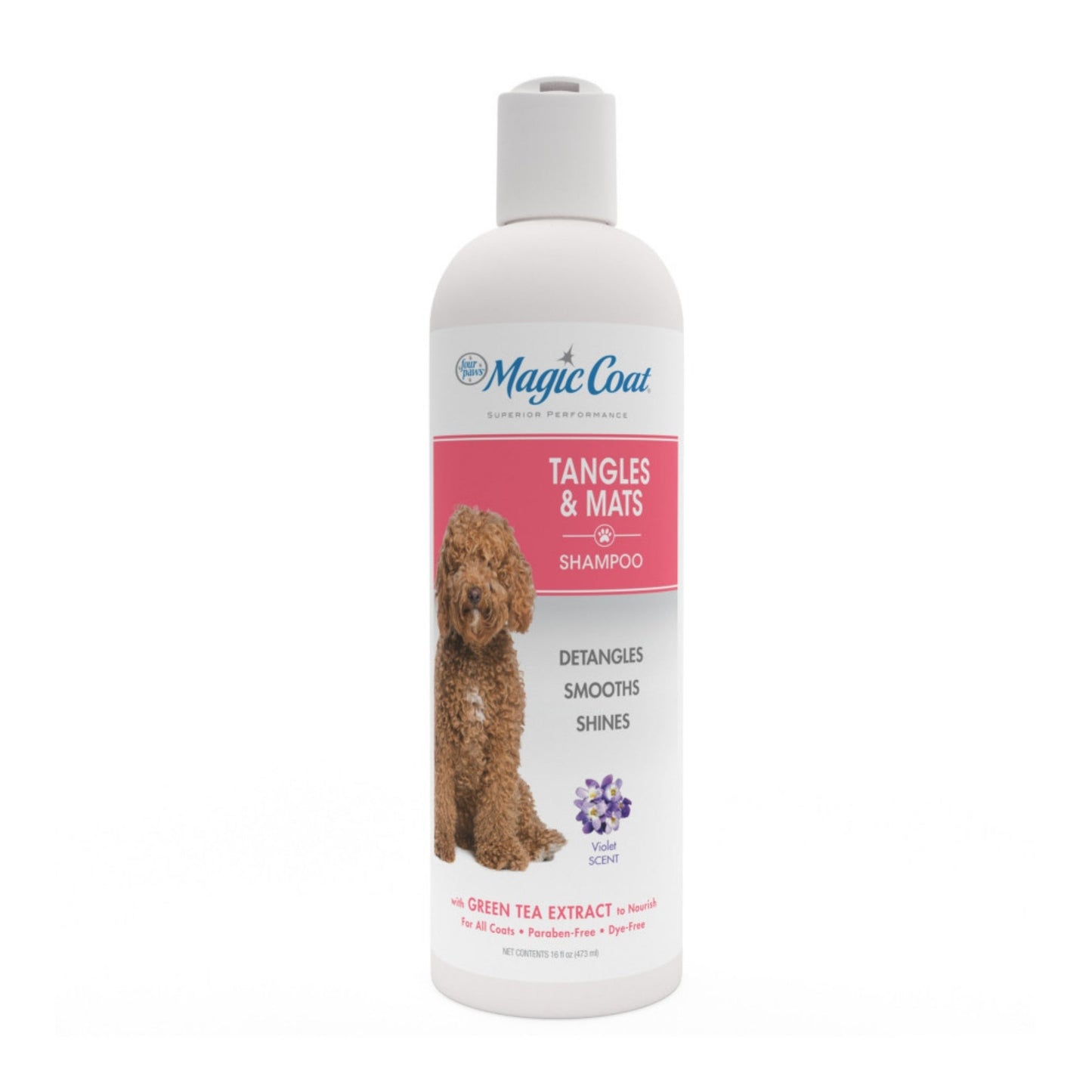 Four Paws Magic Coat Tangles  Mats Detangling Dog Shampoo Violet, 1ea/16 oz 1 ct