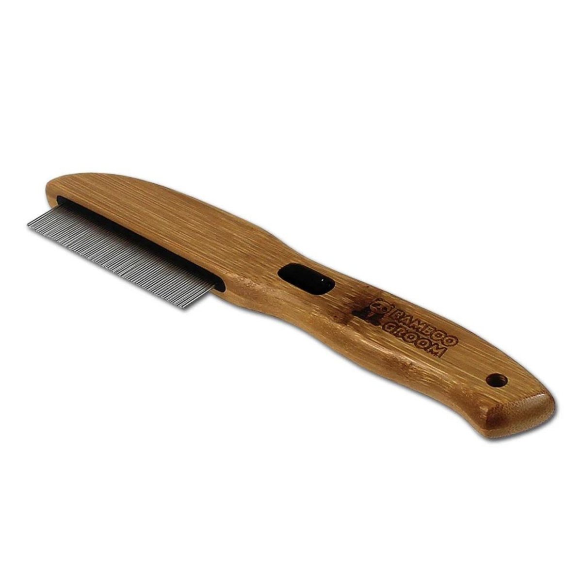 Bamboo Groom Rotating Flea Comb - Pets Perfect