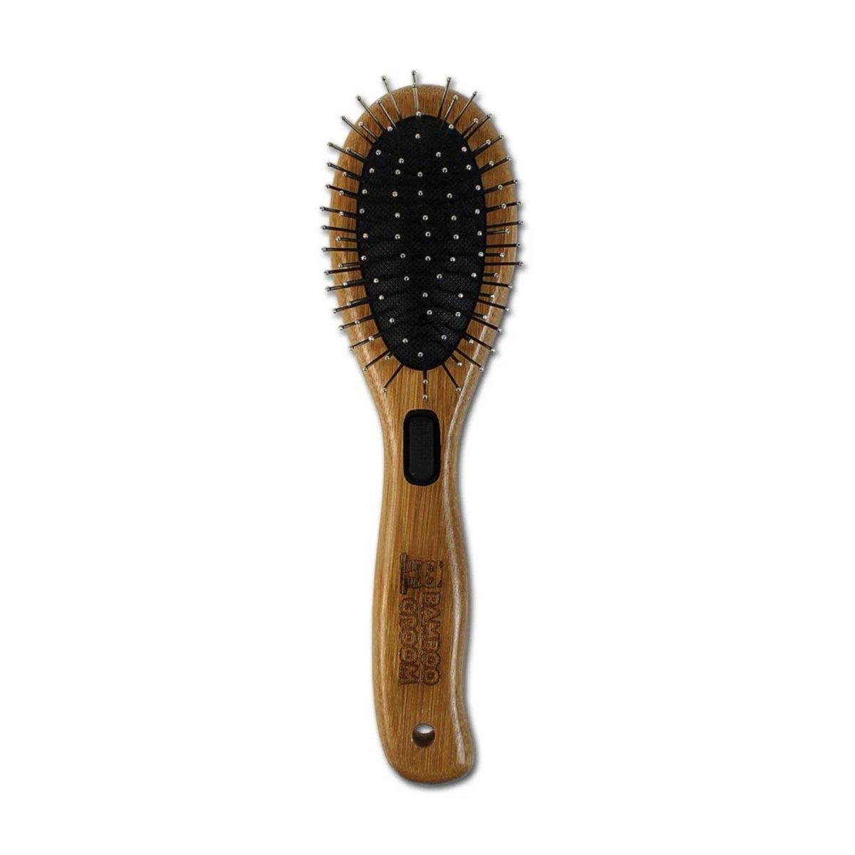 Bamboo Groom Combo Brush with Bristles and Pins Small/Medium - Pets Perfect