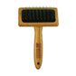 Bamboo Groom Soft Slicker Brush Medium - Pets Perfect