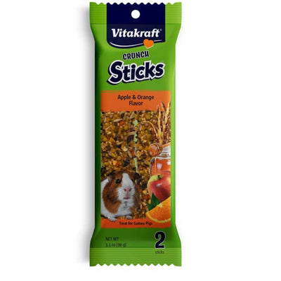 Vitakraft Crunch Sticks Guinea Pig Treats Apple & Orange 1ea/3.5oz., 2 ct